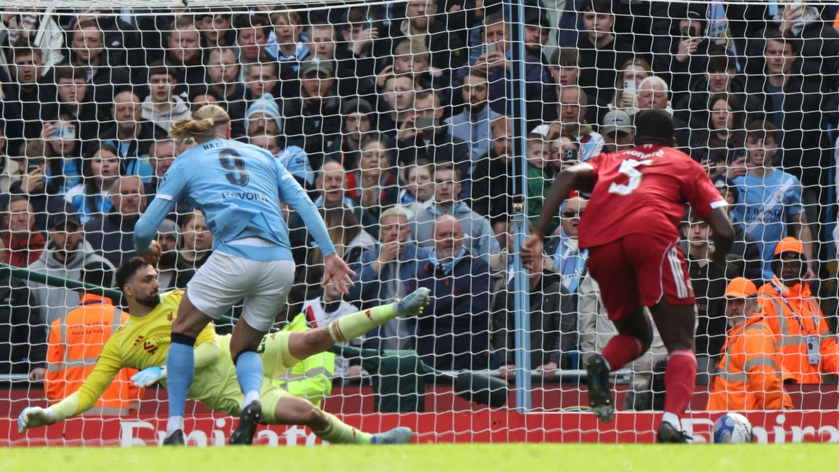 Haaland kétszer is lecsapott Szoboszlaiék ellen, óriási bajban a Liverpool