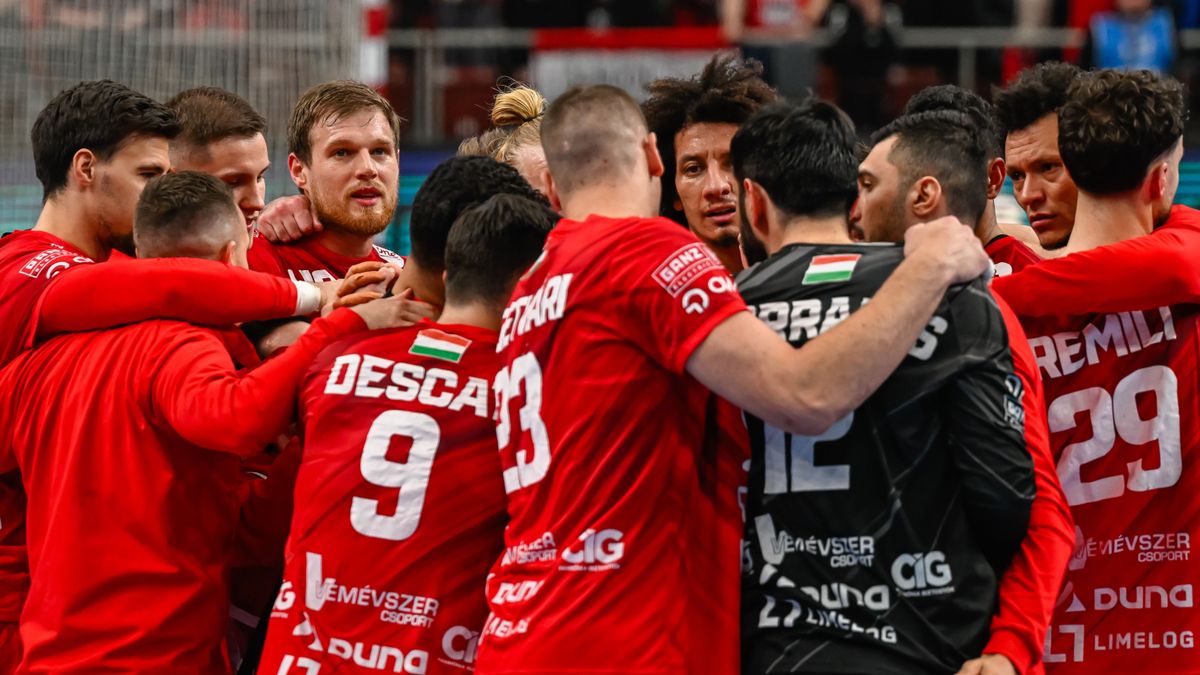 Magabiztos előnnyel utazhatott Párizsba a Veszprém. Fotó: Vasvári Tamás / MTI Fotószerkesztõség