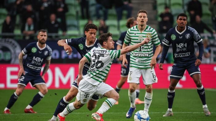 Kanikovszki (36) szerzett vezetést az FTC-nek az első félidő végén a Puskás Akadémia ellen