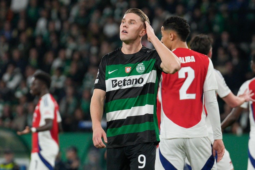 Gyökeres Viktor eddig egyszer játszott Sporting–Arsenal mérkőzésen, akkor nem lehetett boldog