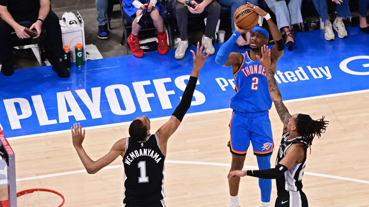 Shai Gilgeous-Alexander rossz napot fogott ki a San Antonio Spurs elleni első meccsen