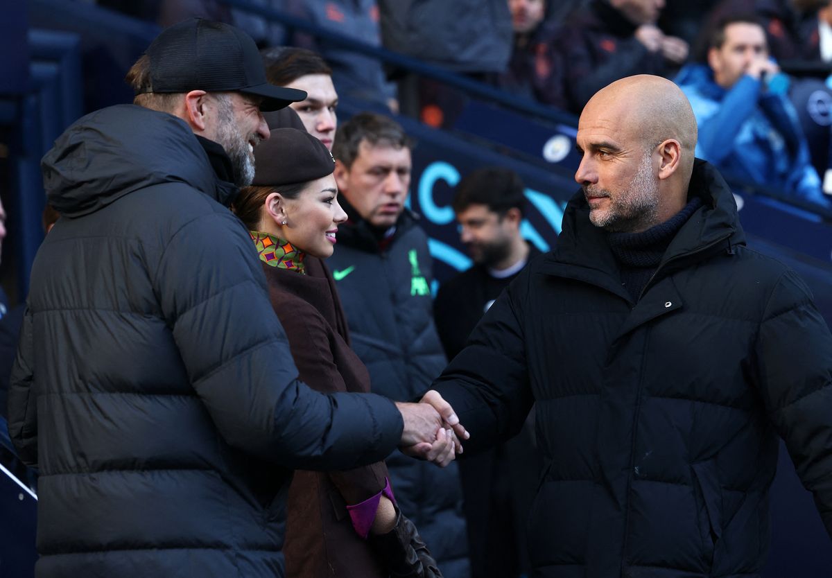 Jürgen Klopp (balra) és Pep Guardiola nem egy legendás mérkőzést vívott meg az elmúlt években