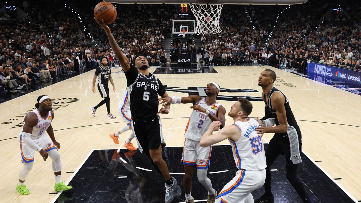 Stephon Castle is sokat tett hozzá a San Antonio Spurs sikeréért a bajnok ellen