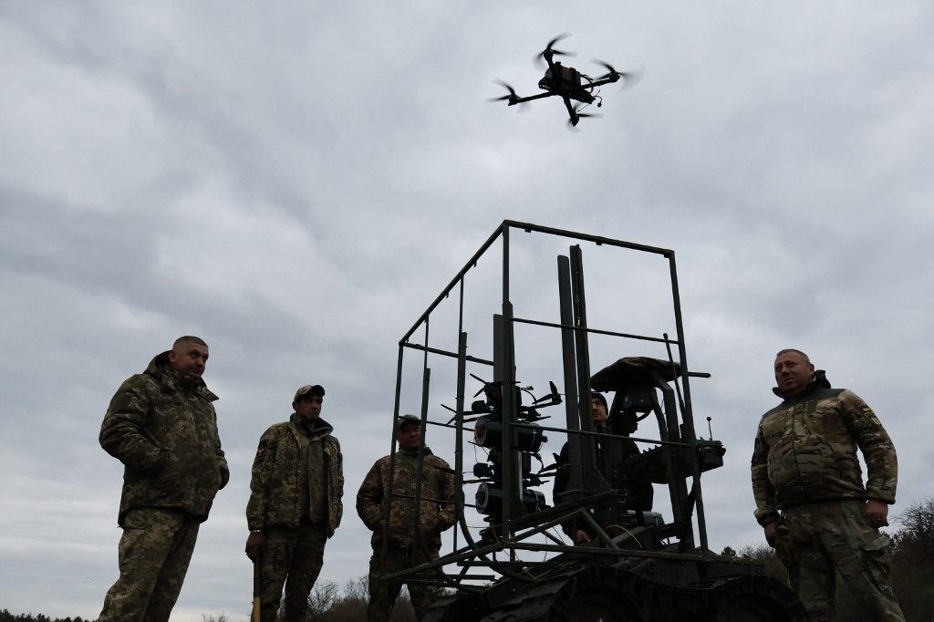 Dróntámadásban haltak meg civilek Dzsankojban - képünk illusztráció Fotó: ANDRIY ANDRIYENKO / 65th Mechanized Brigade of Ukrai