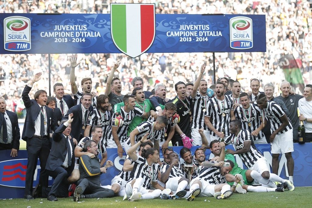 A Juventus domináns teljesítménnyel lett olasz bajnok 2014-ben