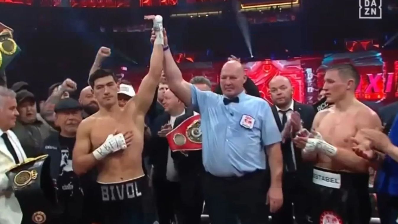 Dmitrij Bivol egy hátműtét és 15 hónapos kihagyás után pazar teljesítménnyel verte Michael Eifertet