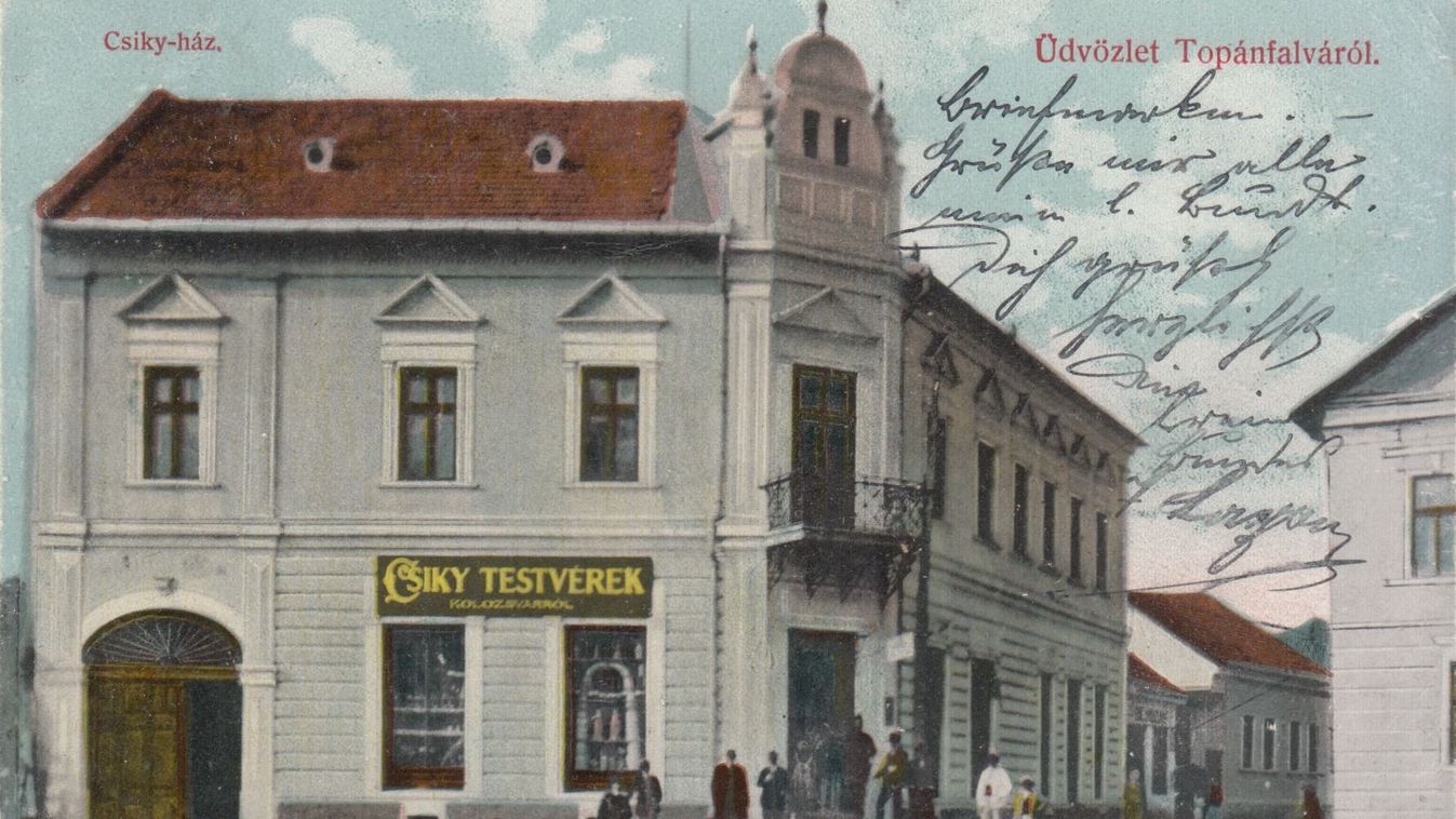 Topánfalva, Erdély 1908.