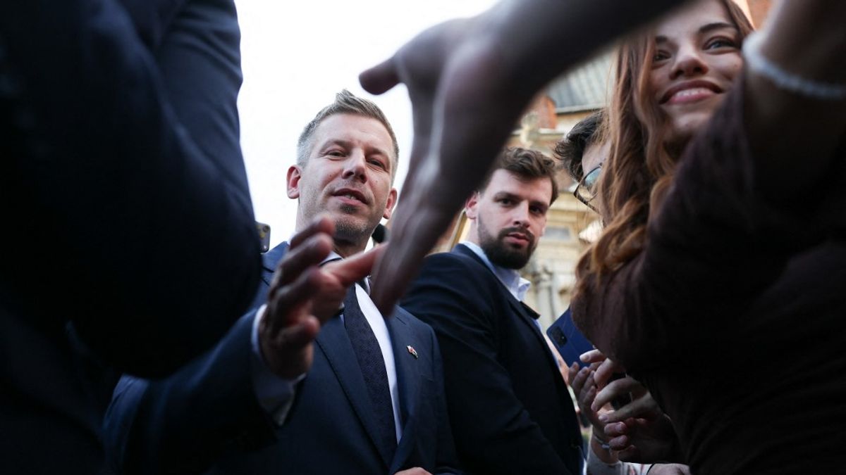 Magyar Péter Lengyelországba utazott: Donald Tusk fogadta a magyar miniszterelnököt