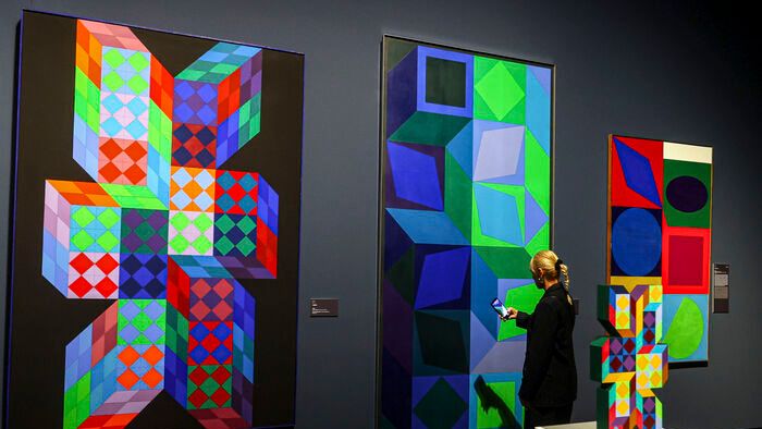 20260513 Budapest
Millenium Háza
Szépművészeti Múzeum
Vasarely 120 kiállítás 
Magyar Nemzet / Havran Zoltán