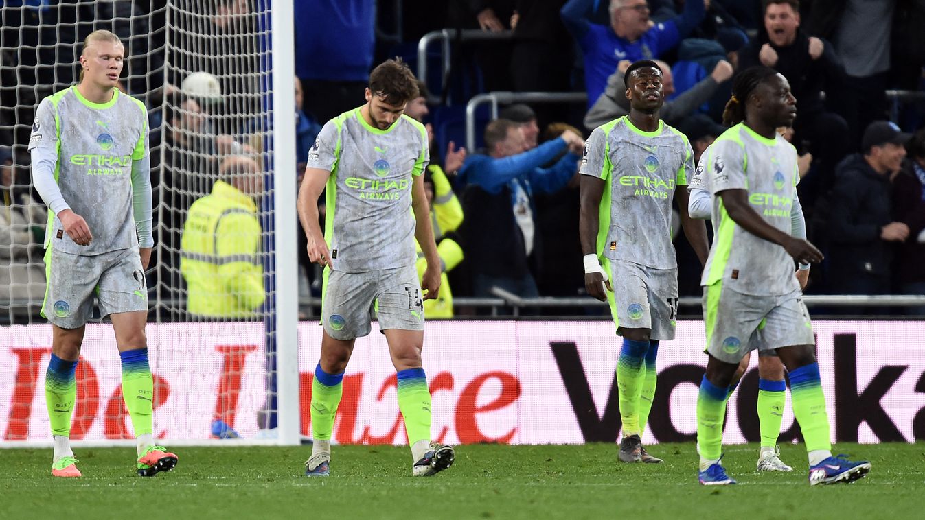 Óriási hátrányba került a Manchester City a Premier League-ben a bajnoki hajrában
