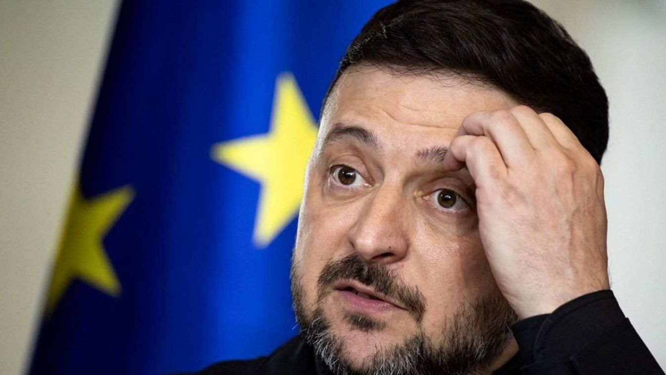 Volodimir Zelenszkij ukrán elnök