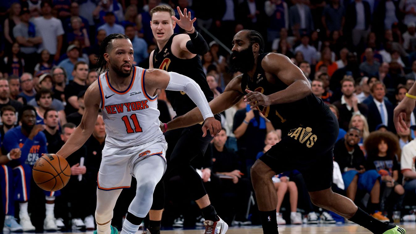 Jalen Brunson és a New York Knicks a végjátékban múlta felül James Harden csapatát, a Cleveland Cavalierst az NBA-főcsoportdöntőjében