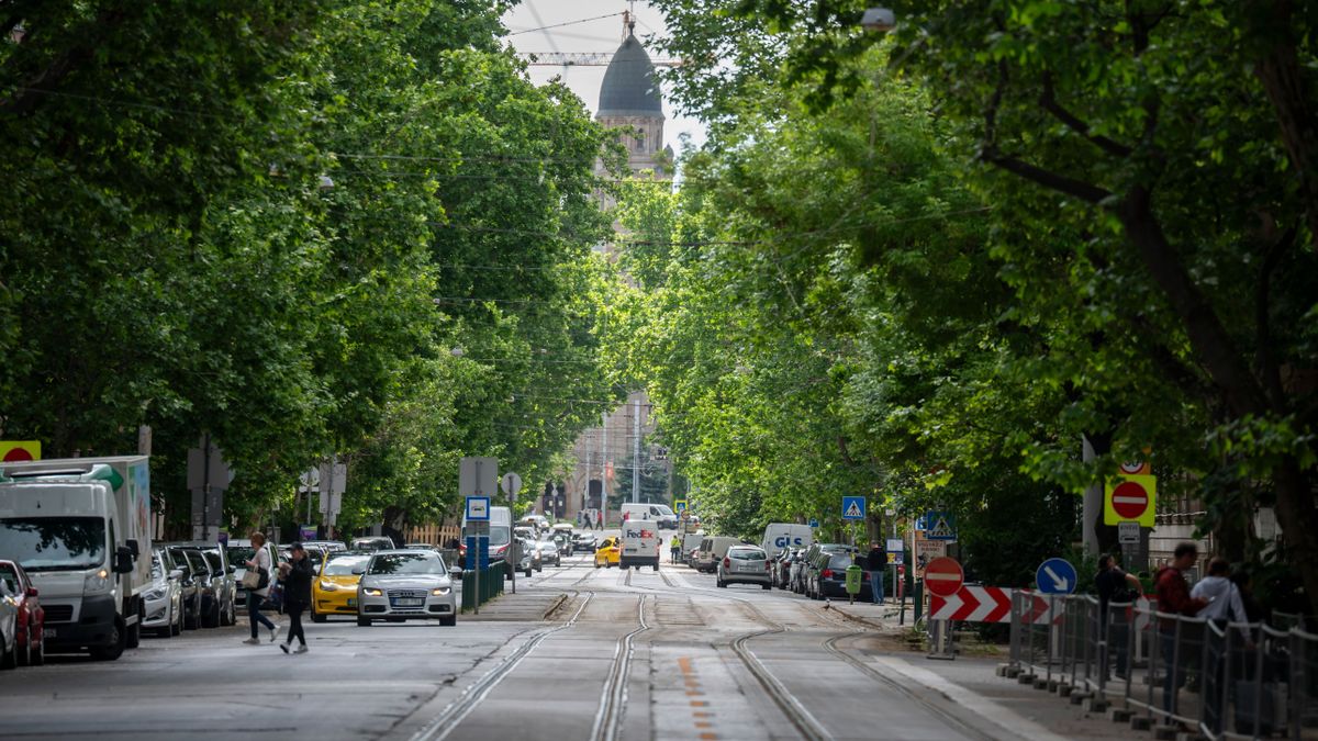 Kezdődik a káosz a Mester utcában, Karácsonyék a negyedére vágják vissza az autóforgalmat + fotók