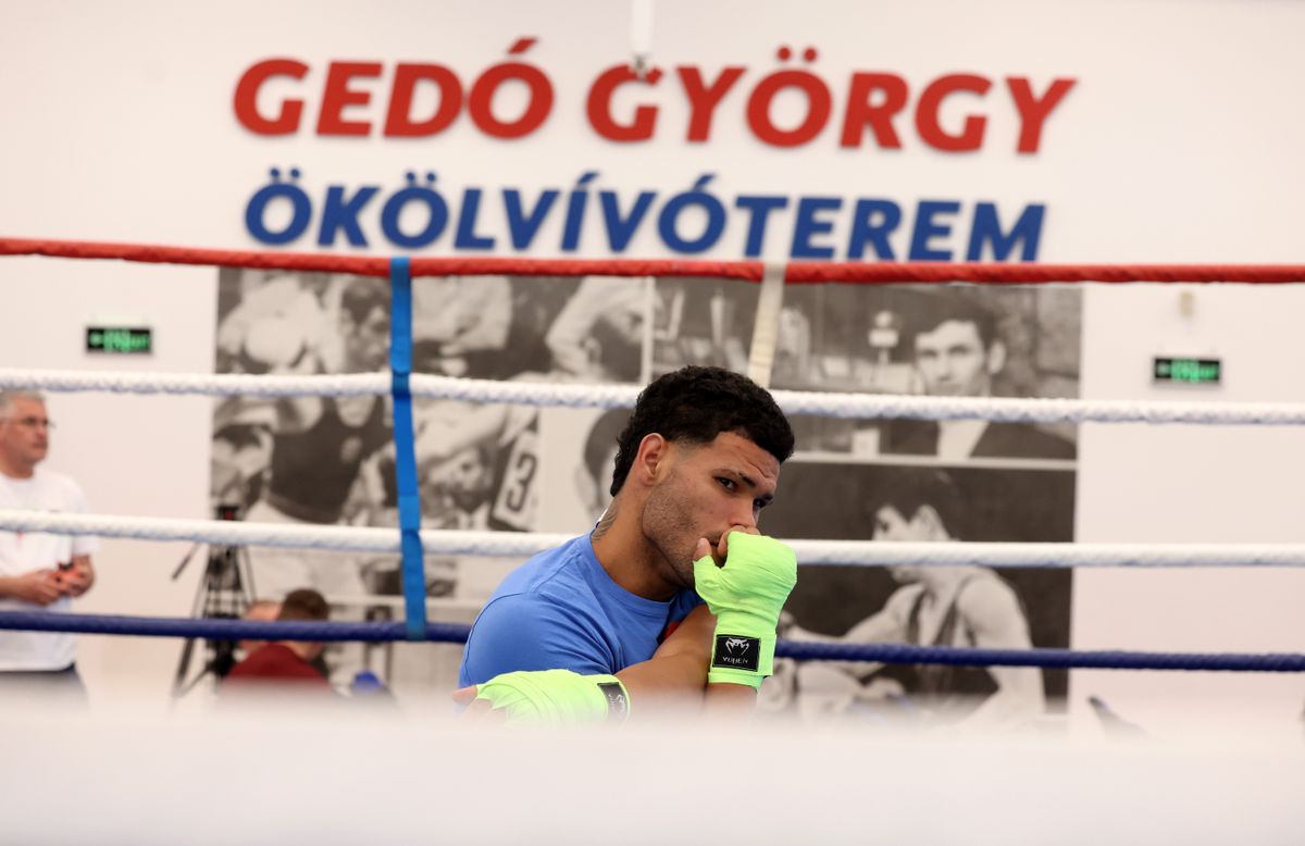 20260515  Erislandy Álvarez kubai ökölvívó VASAS
Budapest
fotó: Mirkó István Magyar Nemzet