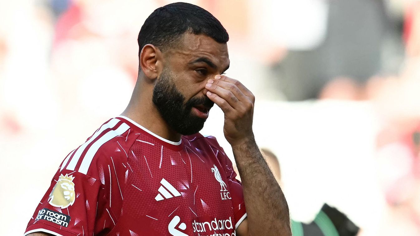 Mohamed Szalah elsírta magát az utolsó mérkőzése után a Liverpool színeiben