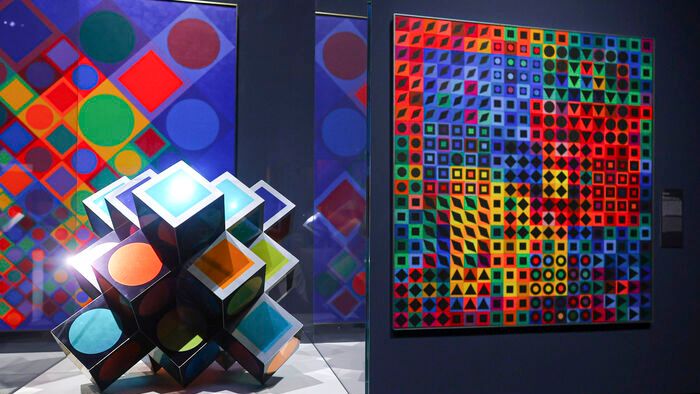 20260513 Budapest
Millenium Háza
Szépművészeti Múzeum
Vasarely 120 kiállítás 
Magyar Nemzet / Havran Zoltán