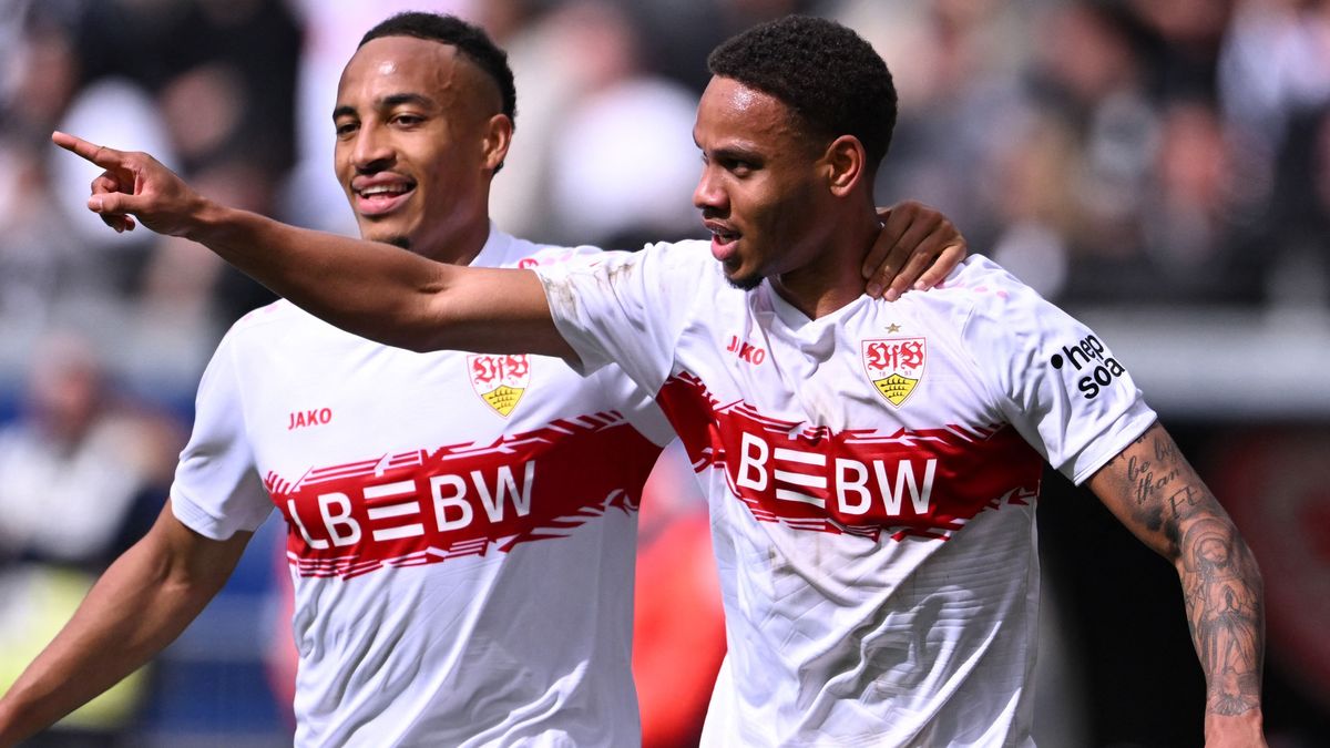 Nikolas Nartey révén már kettővel vezetett a Stuttgart a Frankfurt otthonában