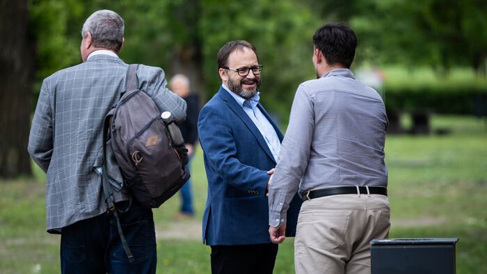 kormányülés Ópusztaszeren
Kármán András pénzügyminiszter