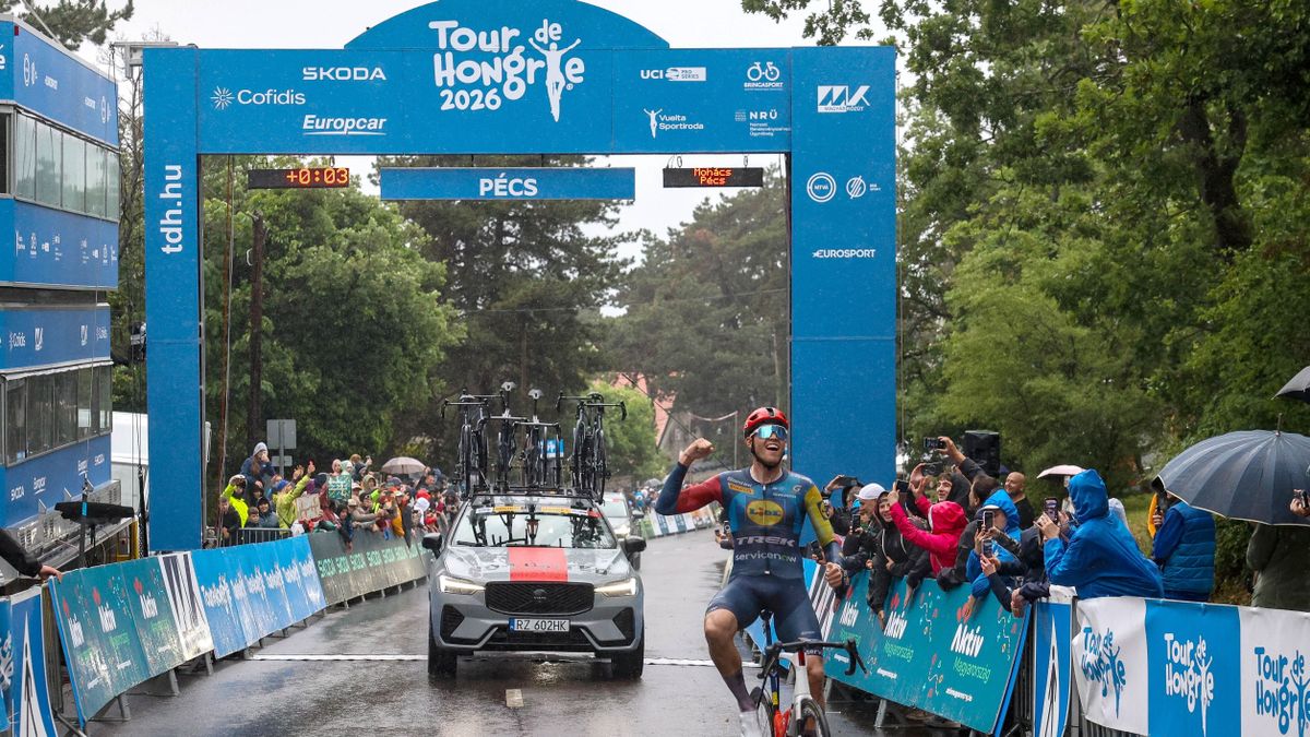 Tour de Hongrie: gazdát cserélt a sárga trikó Pécsen, Valter Attila volt a legjobb magyar