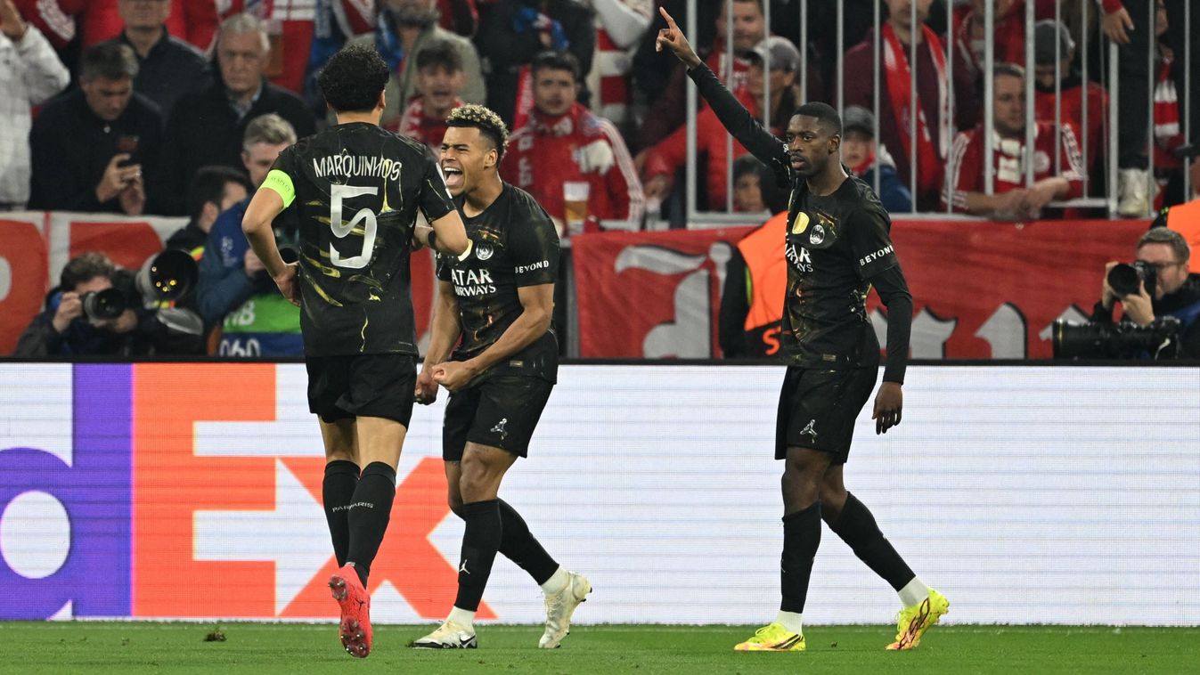 A PSG játékosai Münchenben jutottak be a budapesti BL-döntőbe