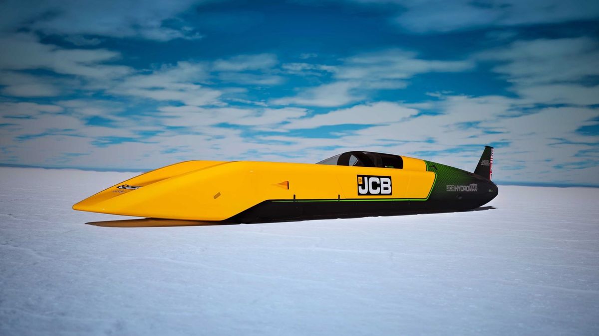 Közel 600 km/h-val fog száguldani ez a környezetbarát autó