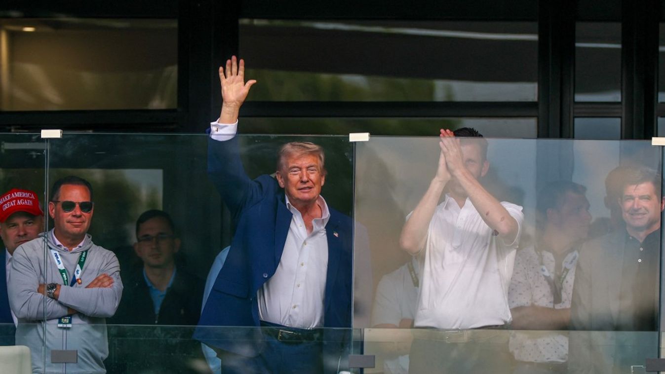 Donald Trump amerikai elnök (Fotó: AFP)
