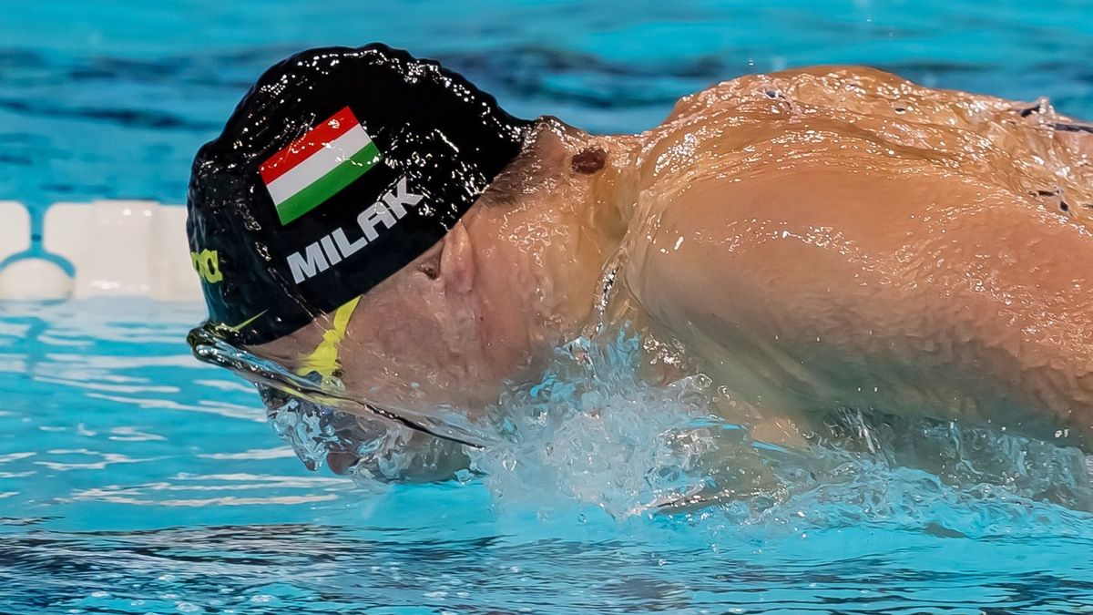 Milák Kristóf egymaga elfoglalta a teljes dobogót, van egy komoly bökkenő