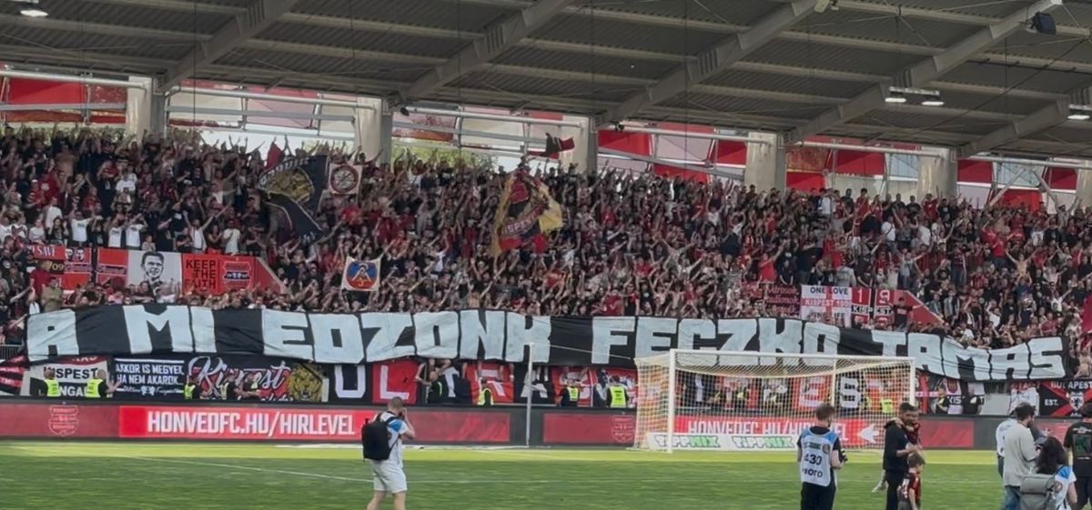 Egyértelmű üzenetet küldtek a Honvéd szurkolók a klub vezetésének