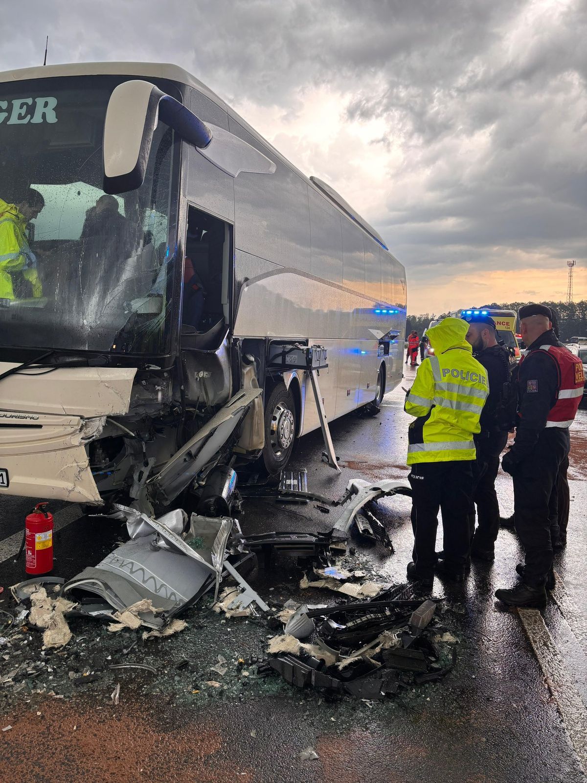 A buszbalesetben érintett magyar busz