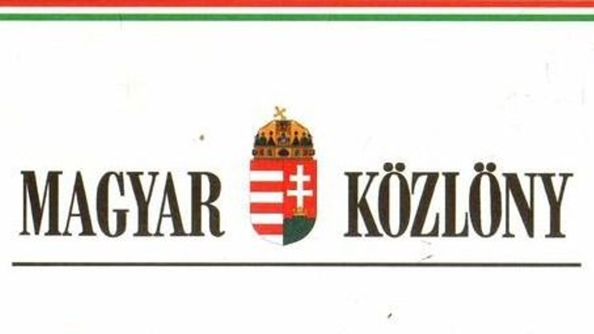 Magyar Közlöny: különszám a szeretett vezérnek