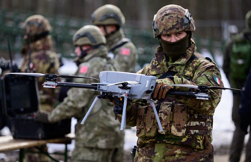 A NATO a harmadik világháborúra készül (Fotü: AFP)