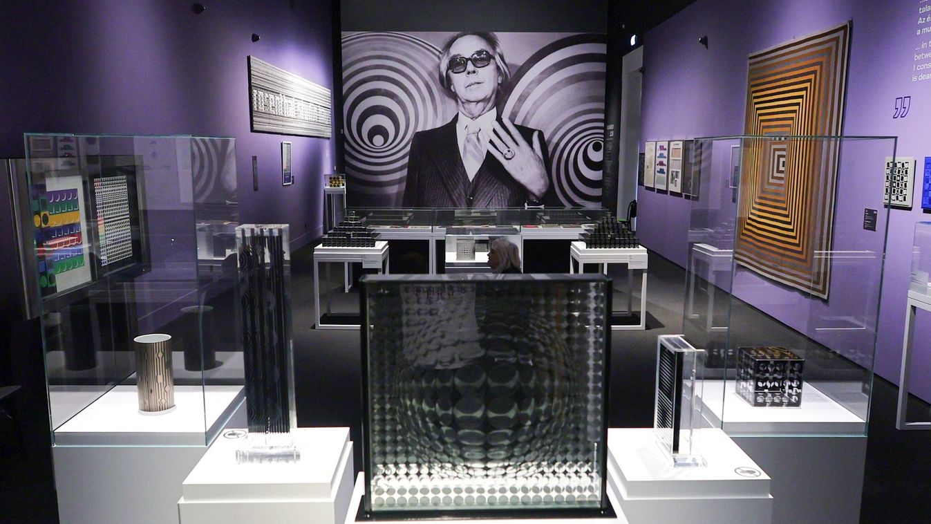 Vasarely 120 évesen beköltözött a Városligetbe