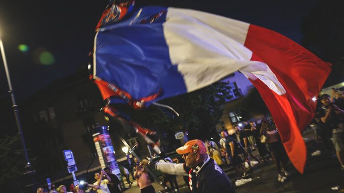 Bl döntő PSG szurkoló