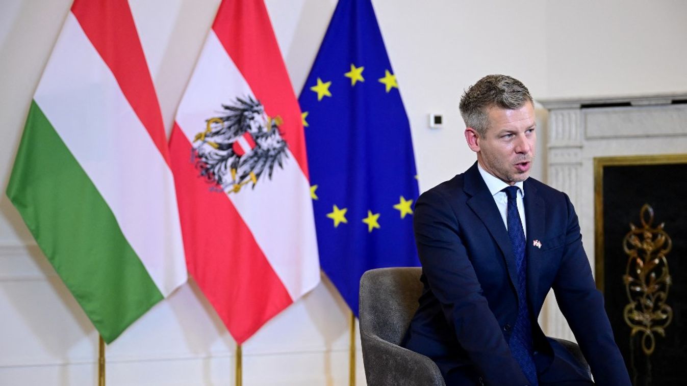 Magyar Péter magyar miniszterelnök (Fotó: AFP)