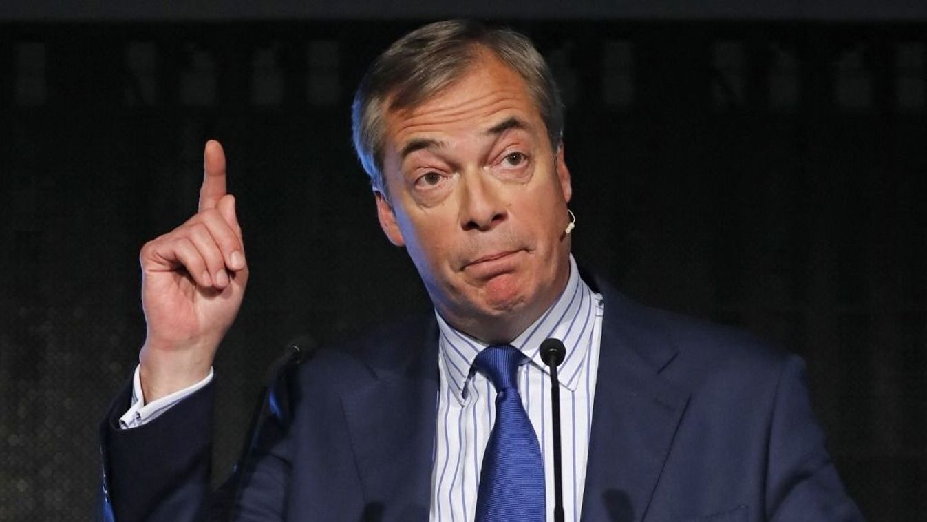 Nigel Farage a Reform UK vezetője