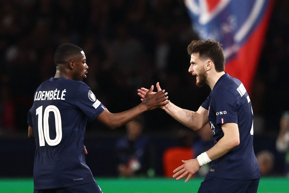 Ousmane Dembélé (balra) és Hvicsa Kvarachelia duója már nem egy csapat védelmét fektette két vállra a Bajnokok Ligájában