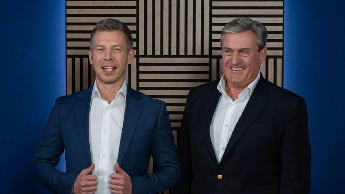 Magyar Péter és Kapitány István Fotó: Facebook