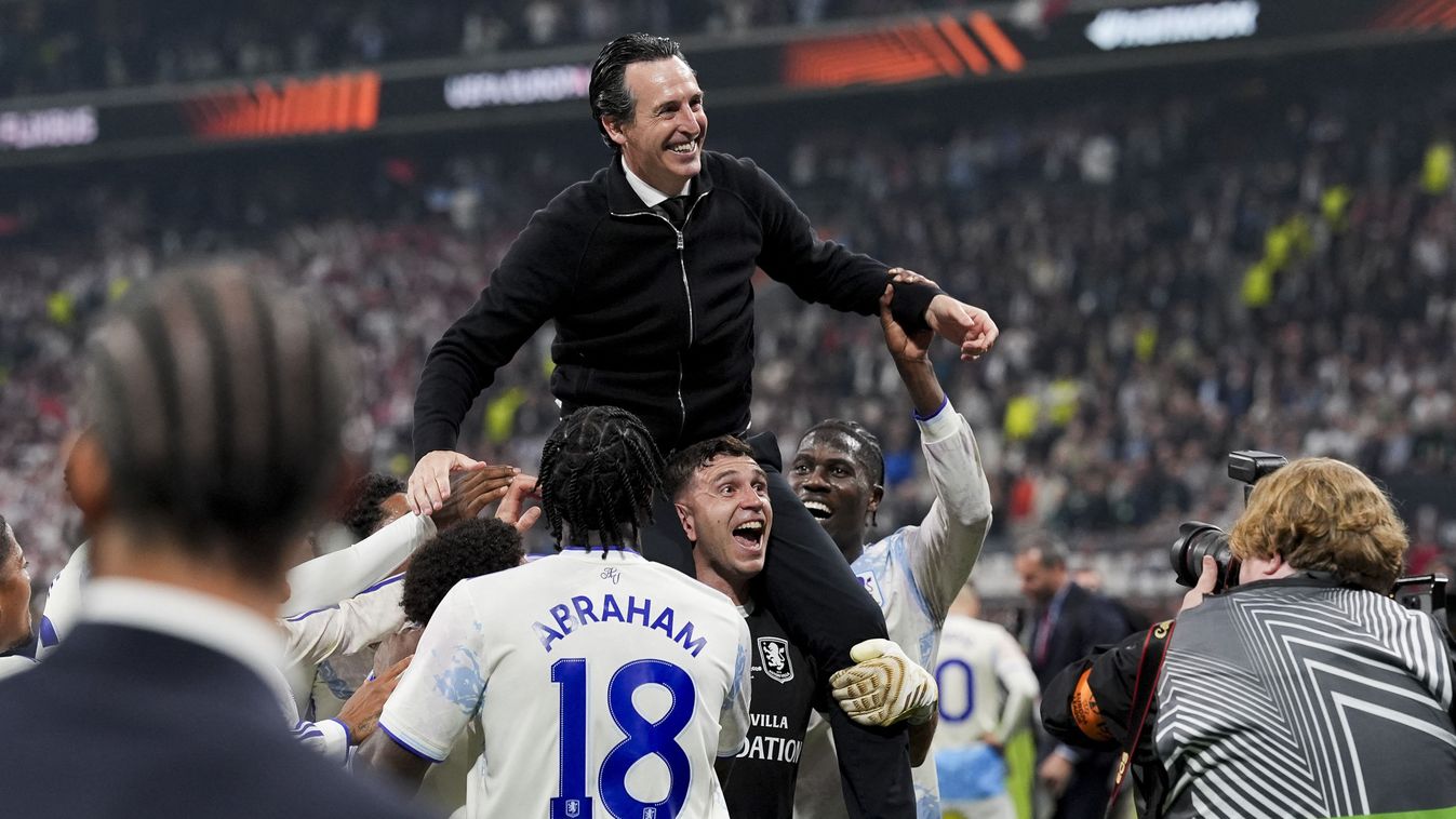 Unai Emery a magasban: az Aston Villa nyerte idén az Európa-liga döntőjét a Freiburg ellen Isztambulban