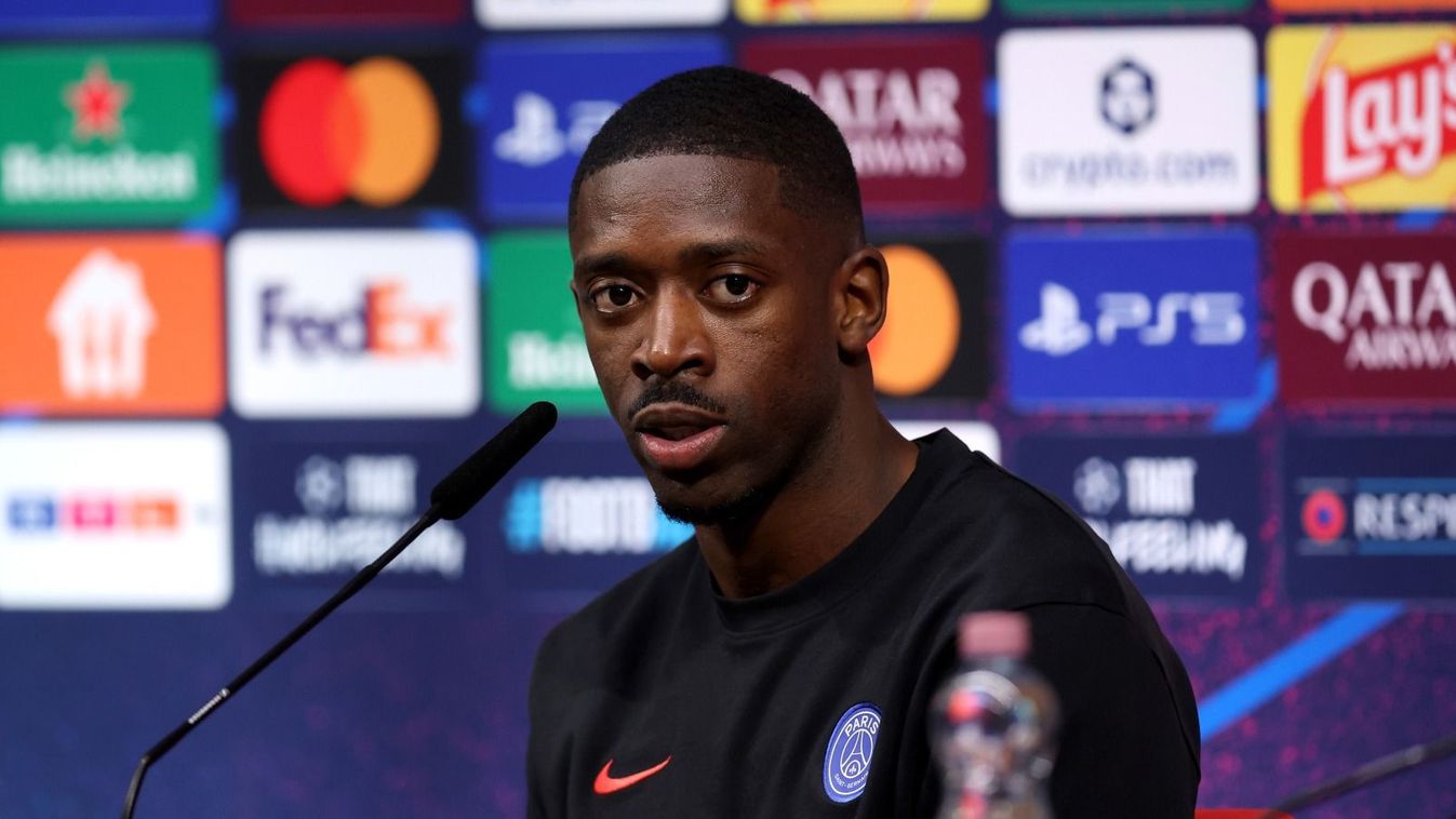 Dembélé
BUDAPEST, HUNGARY - MAY 29: Ousmane Dembele of Paris Saint-Germain talks to the media during the press conference one day ahead of the UEFA Champions League 2026 Final at Puskas Arena on May 29, 2026 in Budapest, Hungary. (Photo by George Wood - U