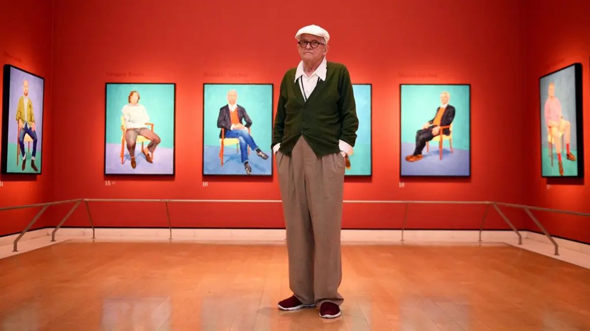 Elhunyt David Hockney, a kortárs művészet egyik legnagyobb alakja