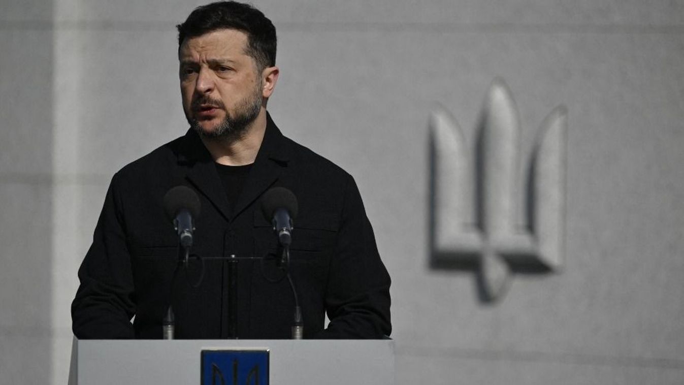 Volodimir Zelenszkij ukrán elnök