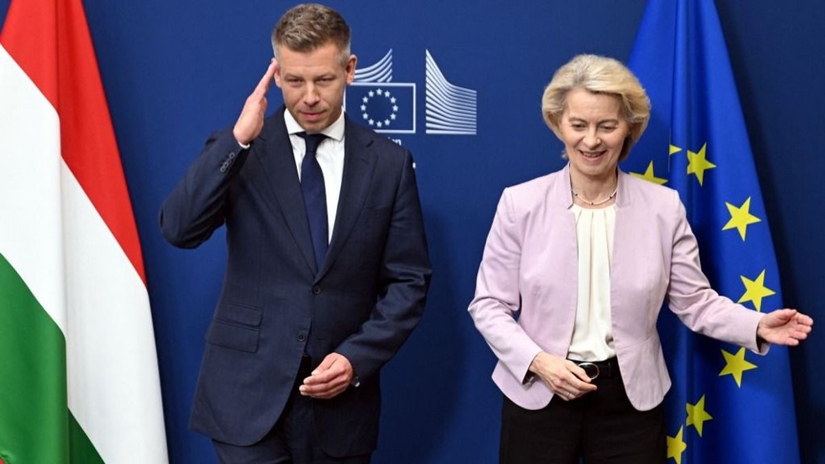 Válaszokat követelnek az EP-képviselők – mit ígért Magyar Péter Ursula von der Leyennek?