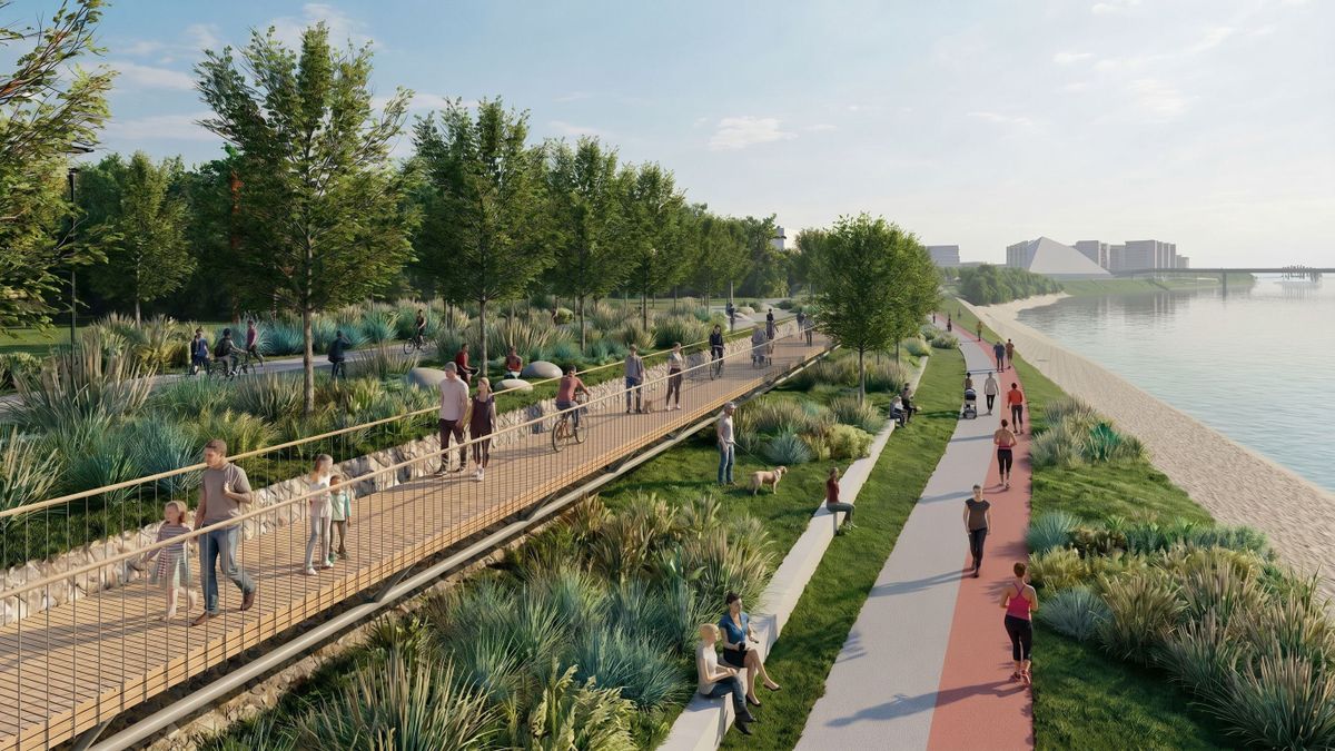 Budapest plans major green corridor on Danube's Buda bank