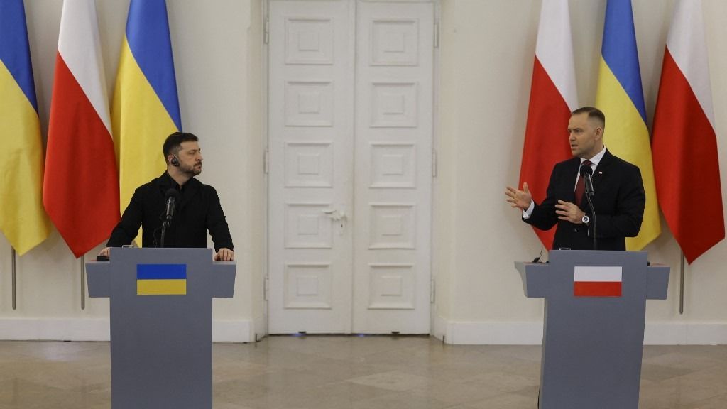 Zelenszkij történelmi sebet nyitott fel a két nemzet között