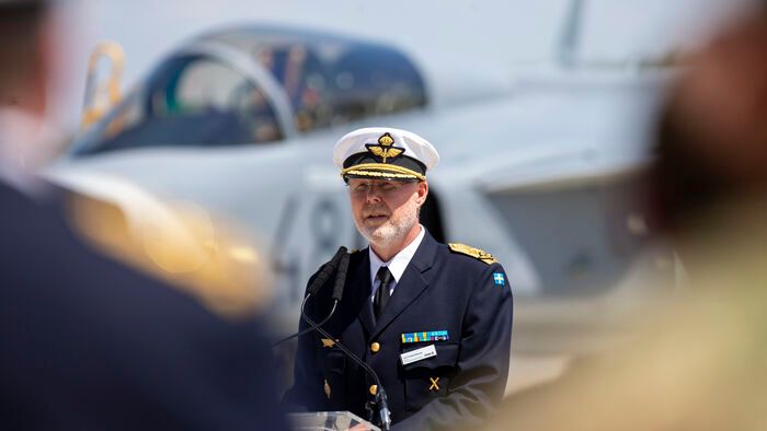 Gripen harcászati repülőgép fogadása Kecskeméten
JAS 39 Gripen vadászrepülőgép