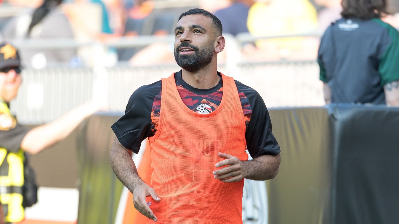 Mohamed Szalah negyedik vb-meccsére készül Egyiptom színeiben
