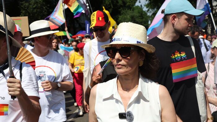 Pride felvonulás Hadja Lahbib