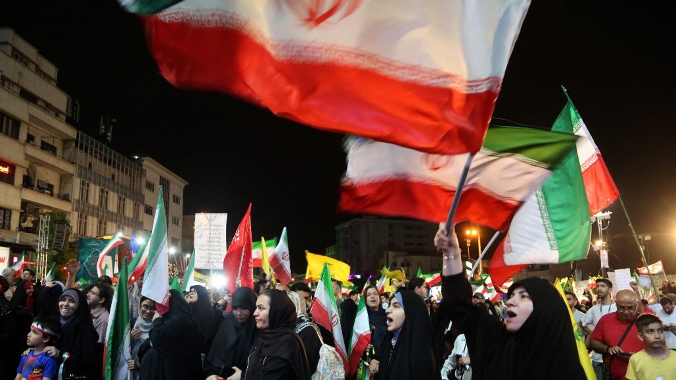 Irán és Izrael között kiújult a háború (Fotó: AFP)