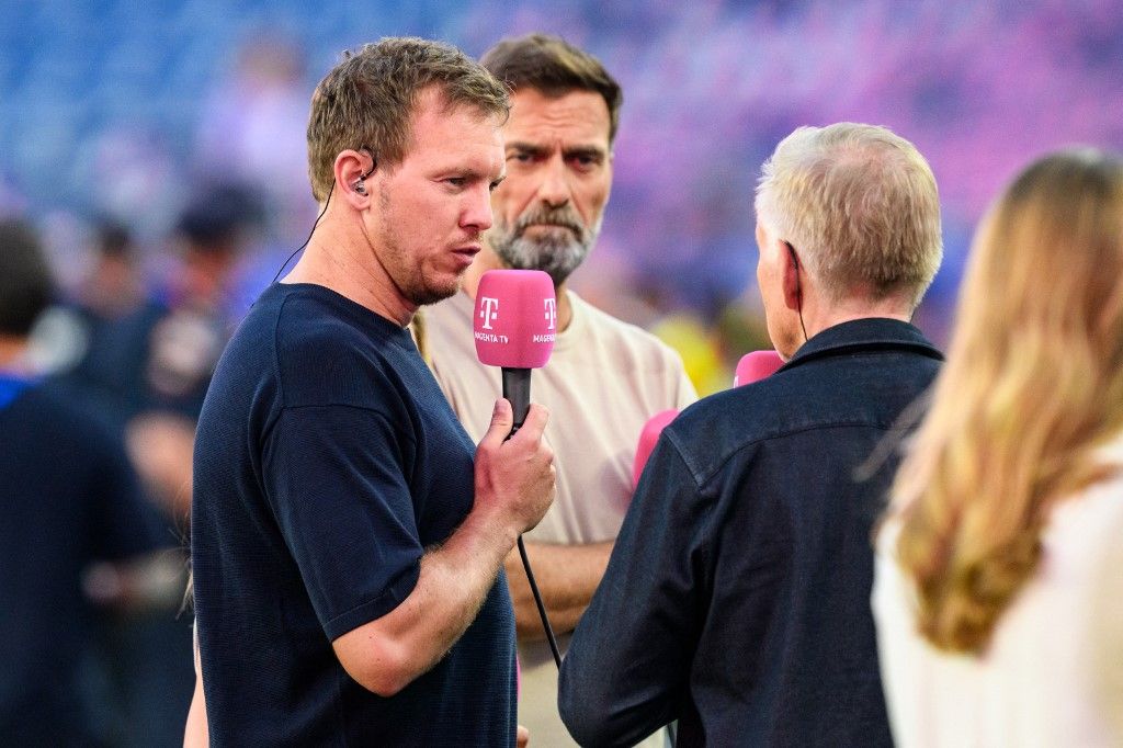 Jürgen Klopp is faggatta Julian Nagelsmannt a Németország-Paraguay vb-mérkőzés után