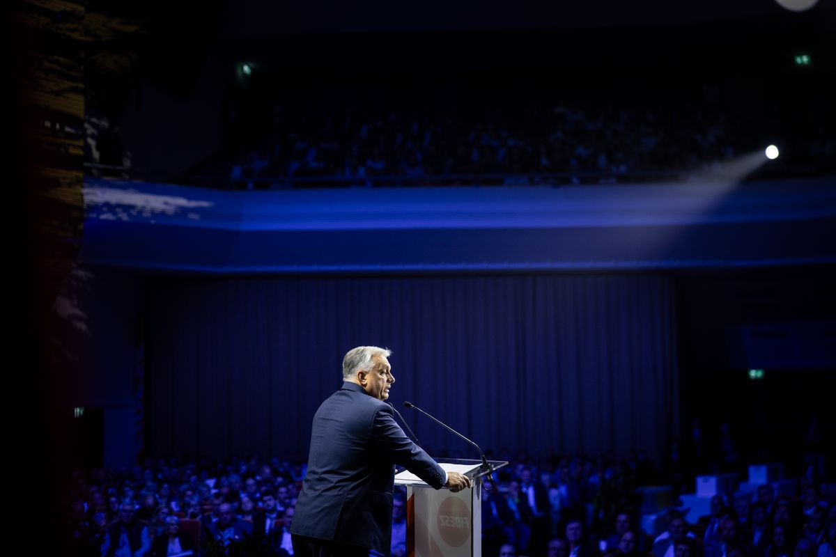 Fidesz tisztújító kongresszus
Kongresszusi központ
Orbán Viktor